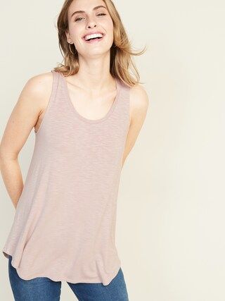 Luxe Scoop-Neck Swing Tank for Women | Old Navy (US)