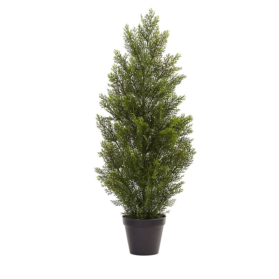 Nearly Natural 3ft. Mini Cedar Pine Tree (Indoor/Outdoor) | Amazon (US)