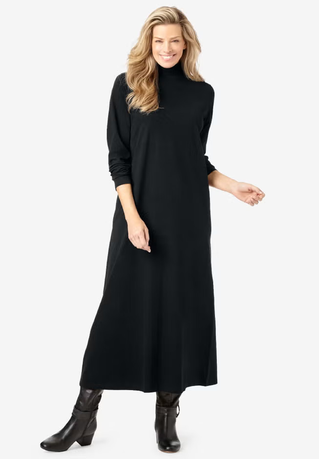 Mockneck Dress | Woman Within