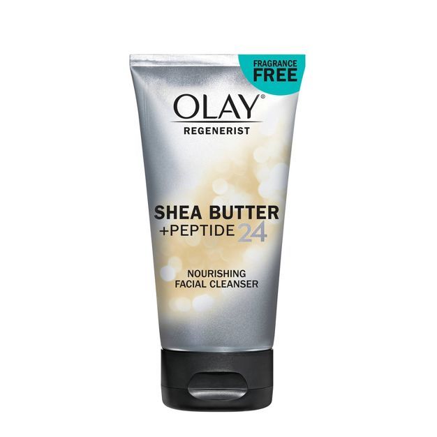 Olay Regenerist Shea Butter + Peptide 24 Nourishing Face Wash Fragrance-Free - 5.0oz | Target