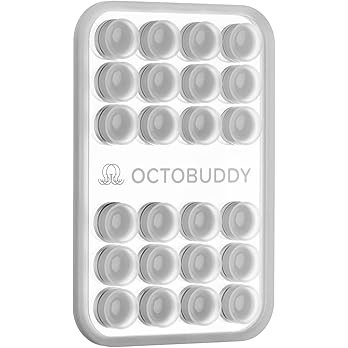 OCTOBUDDY Mirror - OG Suction Cup Phone Mount - Silicone Suction Grip Mobile Holder with Built-in... | Amazon (US)