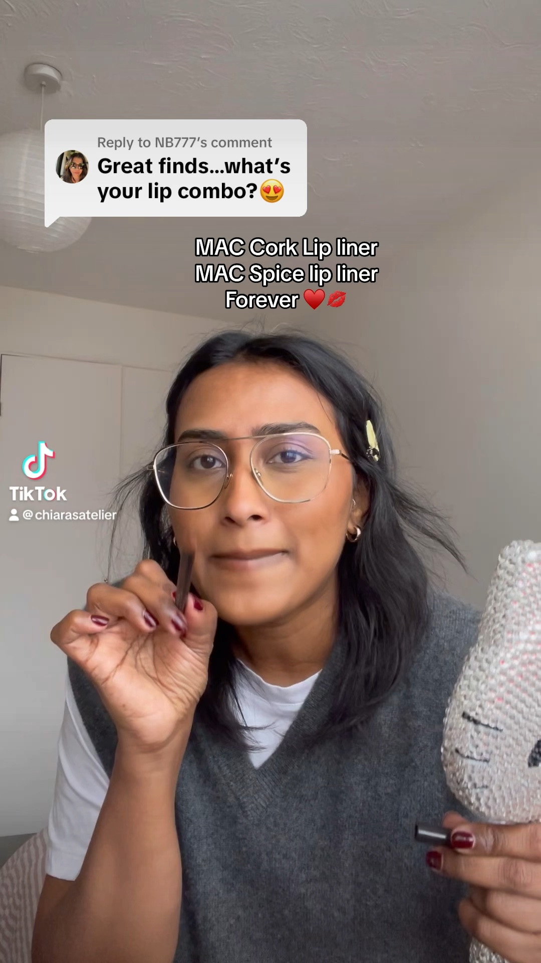 Mac spice
Mac cork 
Brown girl lip combo 

#LTKbeauty