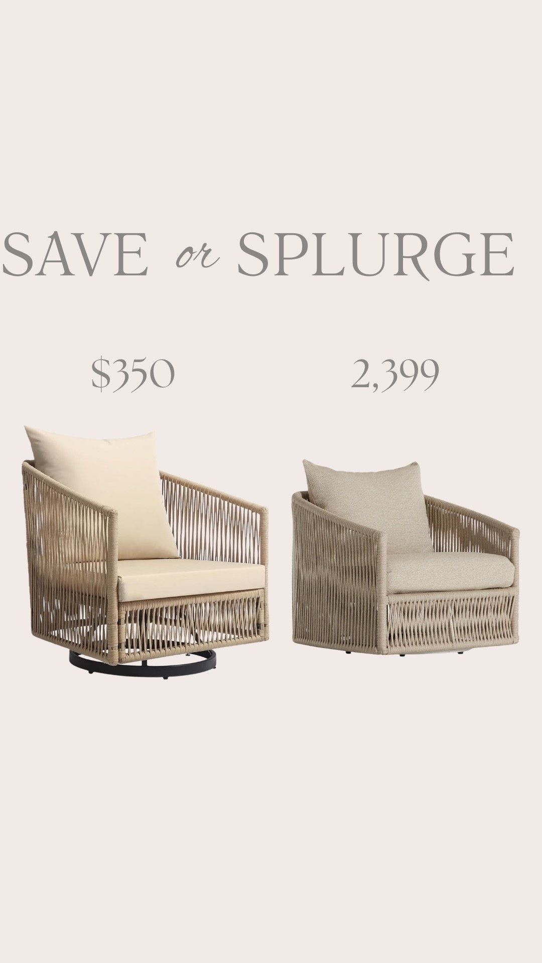 Save vs splurge

#LTKHome