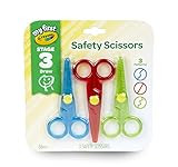 Crayola My First Safety Scissors, Toddler Art Supplies, 3ct | Amazon (US)