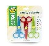Crayola My First Safety Scissors, Toddler Art Supplies, 3ct | Amazon (US)