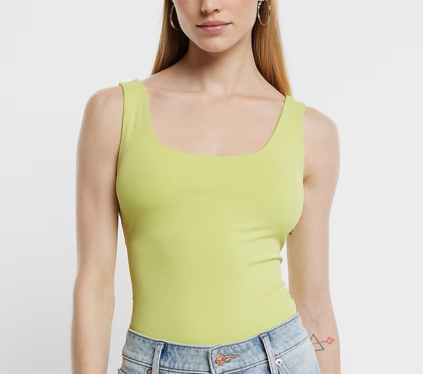 High Compression Body Contour Matte Scoop Neck Thong Bodysuit - Lemon Yellow

#LTKFind #LTKstyletip #LTKU