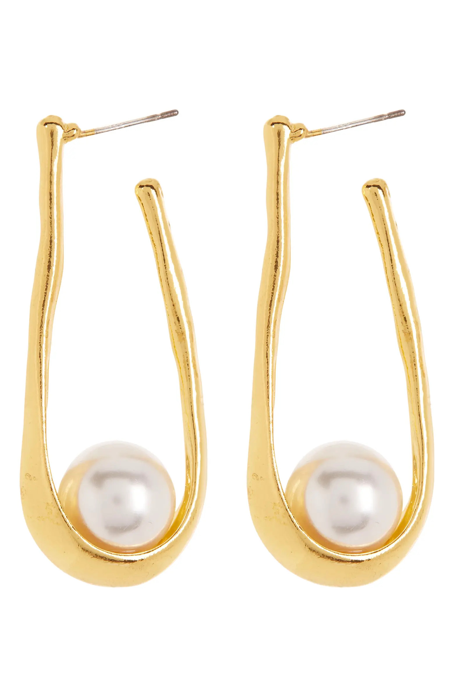 EYE CANDY LOS ANGELES Mila Imitation Pearl Drop Earrings | Nordstromrack | Nordstrom Rack