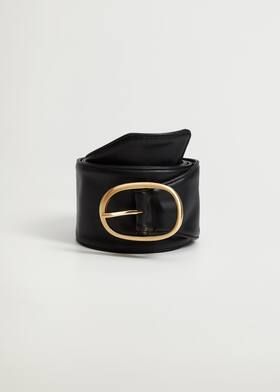 Rounded buckle belt | MANGO (US)