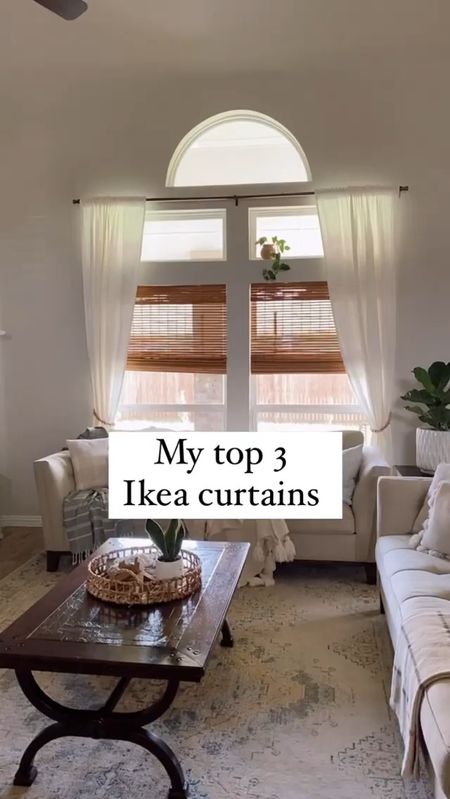 My favorite IKEA curtains #whitecurtains #windowtreatments #curtaintiebacks

#LTKhome #LTKstyletip #LTKSeasonal