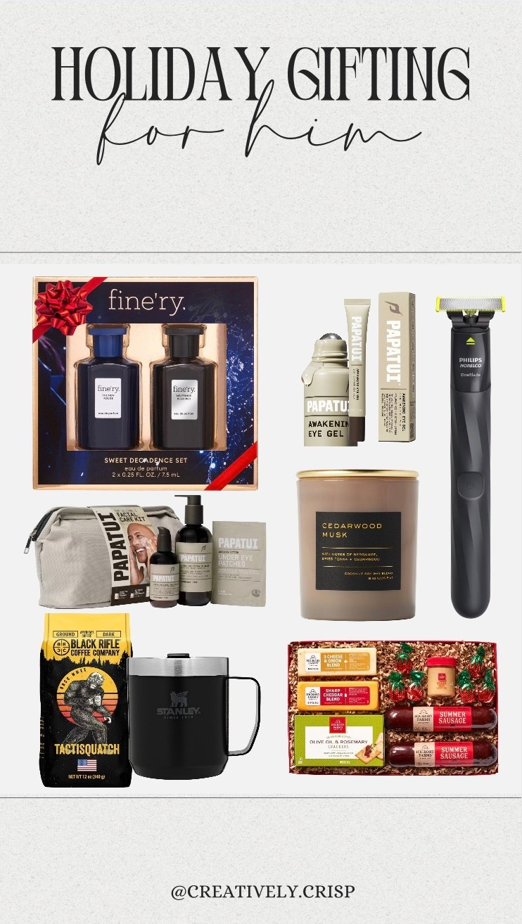 Holiday gifting for him, target edition ✨ 

Gift guid, gifts for him, holiday gifting, stocking stuffers 

#LTKMens #LTKHoliday #LTKGiftGuide