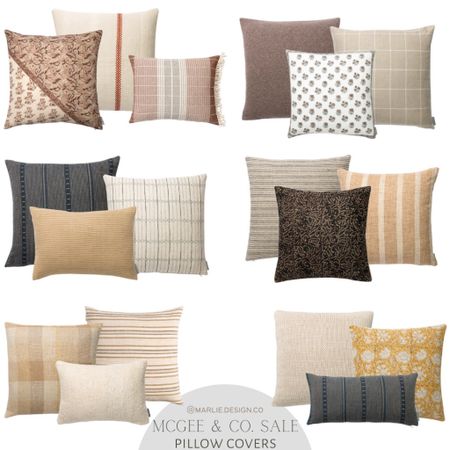 McGee & Co Sale | pillow cover sale | sale alert | neutral pillows | pillow combos 

#LTKhome #LTKsalealert #LTKunder100