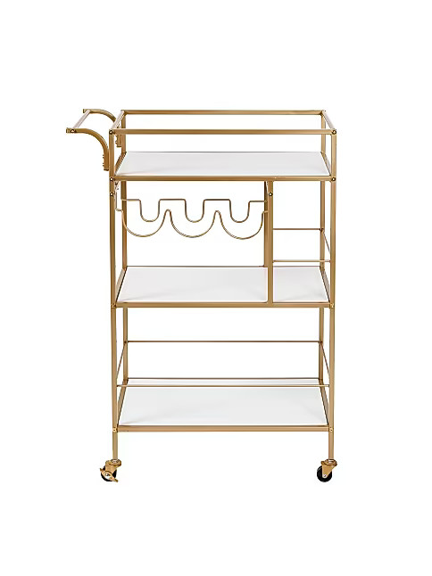 3-Tier Rolling Bar Cart | Saks Fifth Avenue