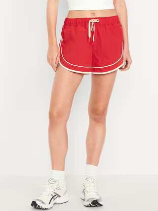 Mid-Rise Run Shorts | Old Navy (US)