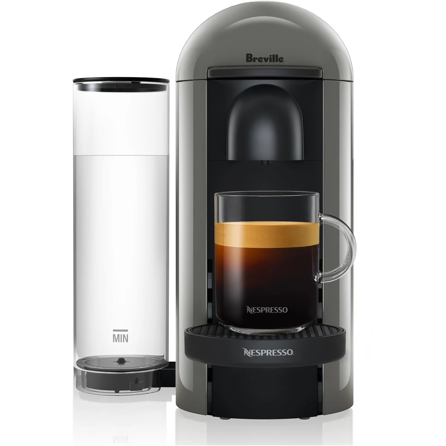 Nespresso VertuoPlus Coffee and Espresso Maker by Breville, Gray | Walmart (US)
