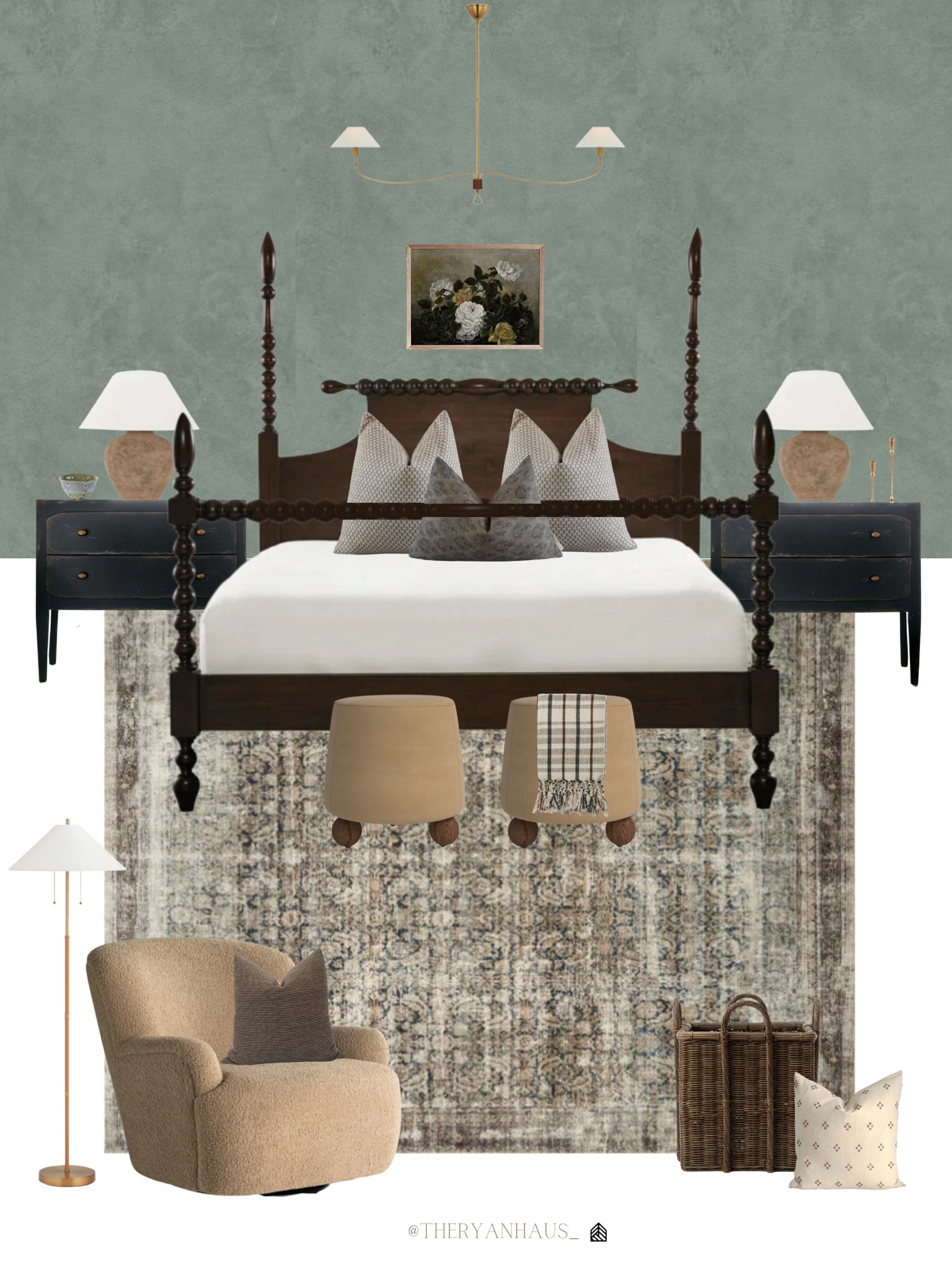 A curated bedroom collection! I love the warm tones, layered textures, and organic feel of all these neutral pieces. 

Bedroom, bed frame, night stand, lighting, table lamps, accent chair, ottoman, blanket, basket, art, throw pillows, home decor

#LTKhome #LTKstyletip #LTKFind