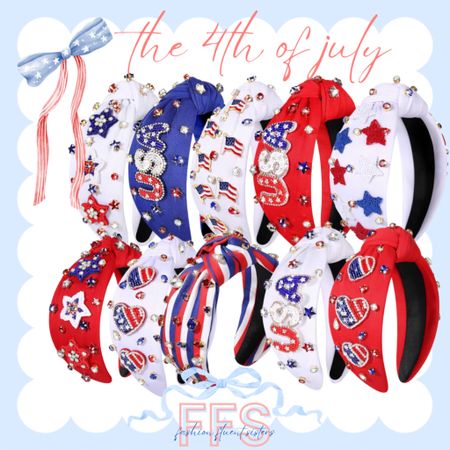 Perfect headband accessories for the 4th of July. I have the first one that’s white with stars and I love it. Amazing quality & under $20!

#LTKFindsUnder50 #LTKSeasonal #LTKStyleTip