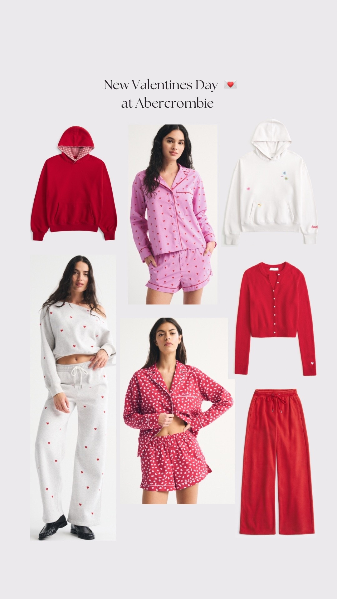 New Valentine’s Day loungewear at Abercrombie! Extra 20% off with code AF20 in the app❤️

#LTKootd #LTKSaleAlert #LTKValentine