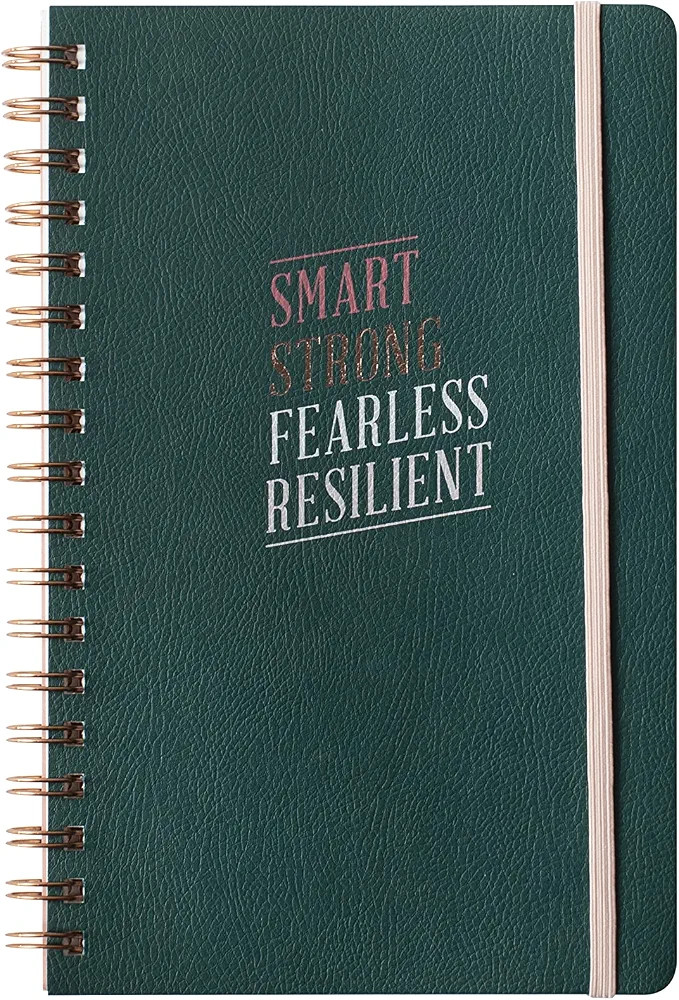 Fringe Studio "SMART STRONG SIGNATURE SPIRAL JOURNAL, Flexible Vegan Leather Flexible Cover, Expo... | Amazon (US)