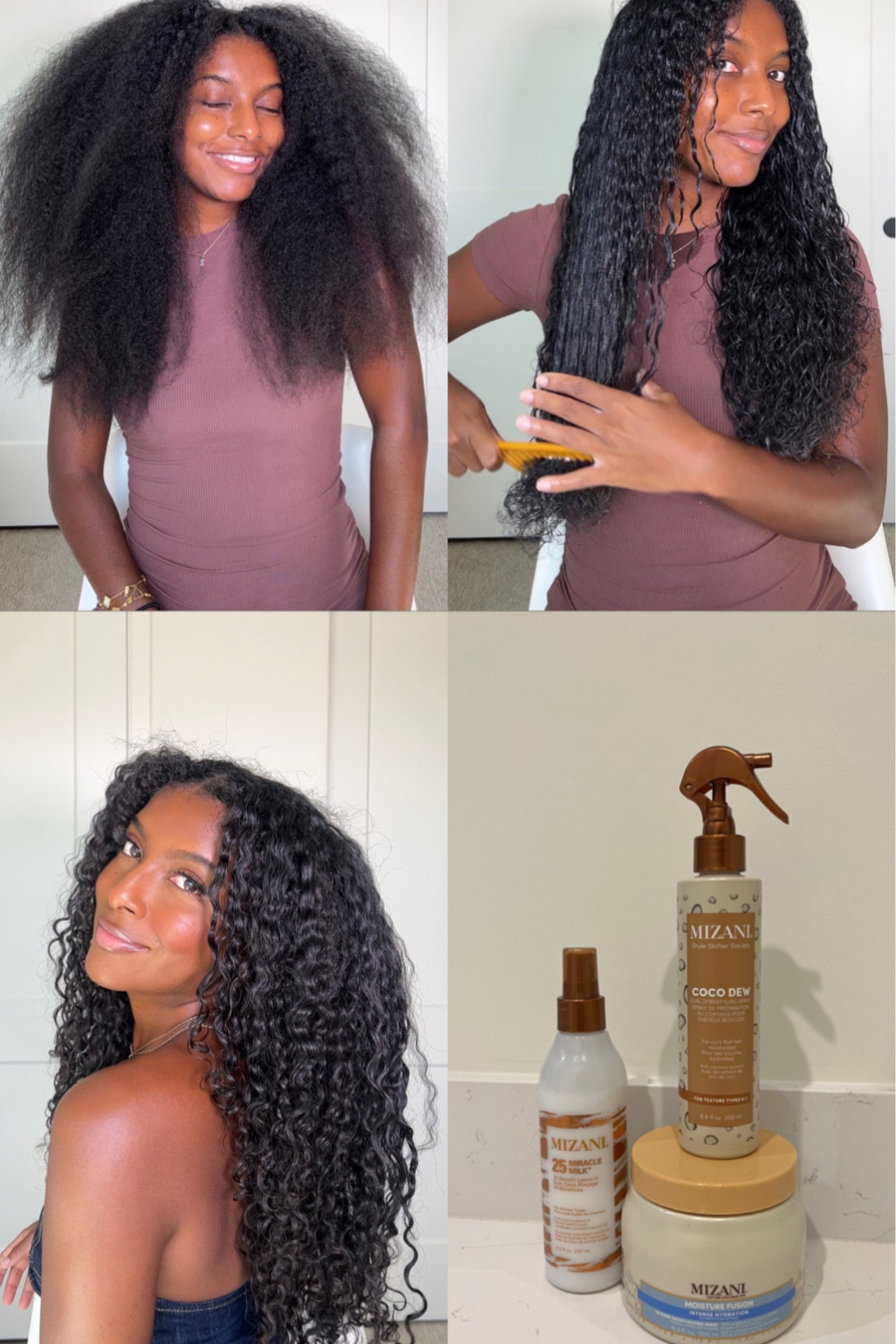 #ad I finally took out my braids & my hair was in desperate need of some TLC. I’m using @mizani products to for intense hydration and to bring my hair back to life! if you’re looking to try some new hair products shop the upcoming @sephora Holiday Savings Event! #Mizani #Sephora #TextureLove
@Shop.LTK #liketkit