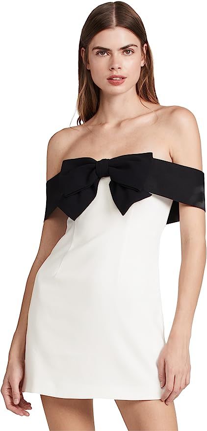 Self Portrait Women's Off Shoulder Bow Dress | Amazon (US)