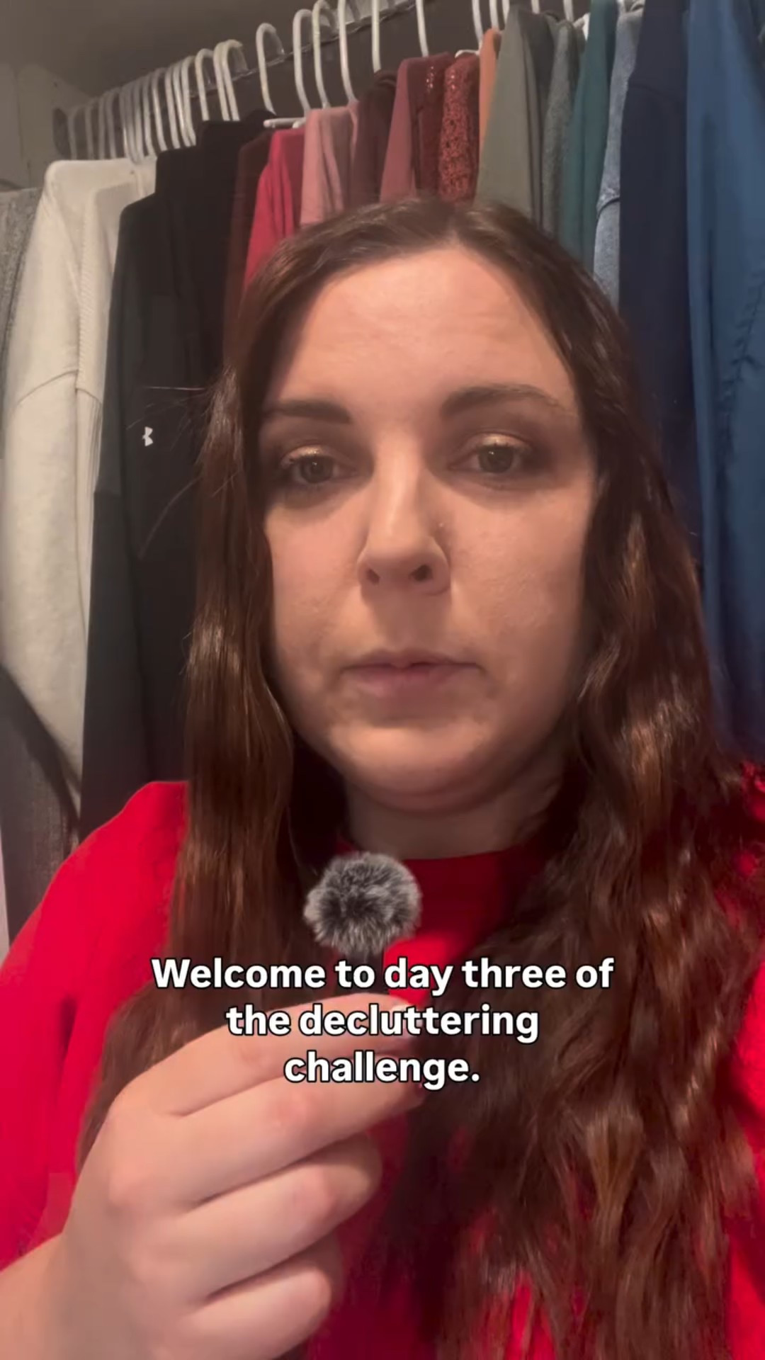 Day 3 of the 30 Day Decluttering challenge!! 
We are in the master bedroom closet! My closet needed a major reset after the holidays 😅 anyone else relate?? I love doing this challenge with each of you! 

If you want to join us it’s not too late! Comment CHALLENGE below and I’ll send you the link to sign up. Just a reminder it’s free 🫶🏻 

#professionalorganizer #homeorganization #organized #decluttering #declutteringmylife