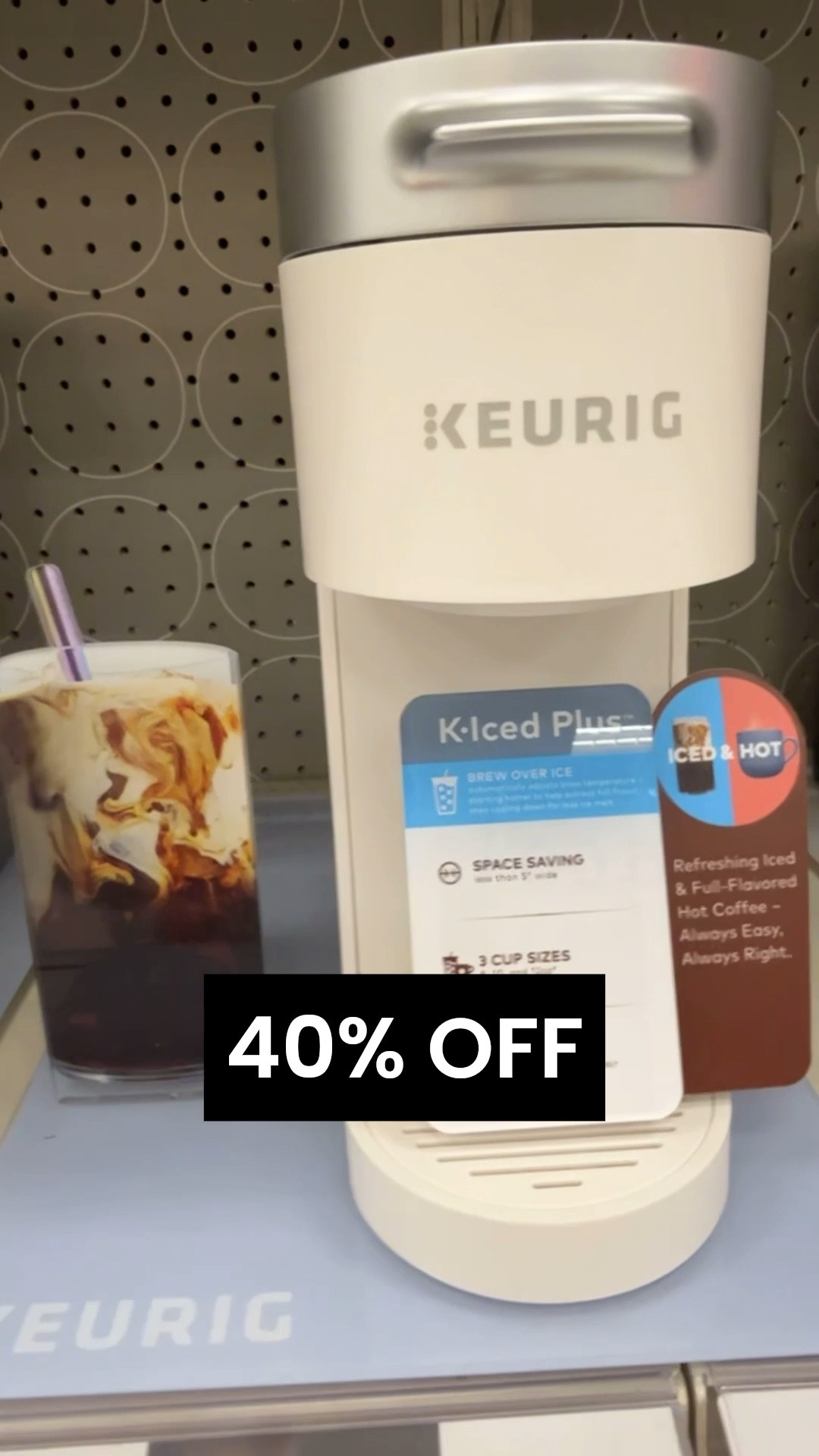 Keurig…40% OFF now thru January 31st. Three color options ☕️

#LTKSaleAlert #LTKHome #LTKfoodie