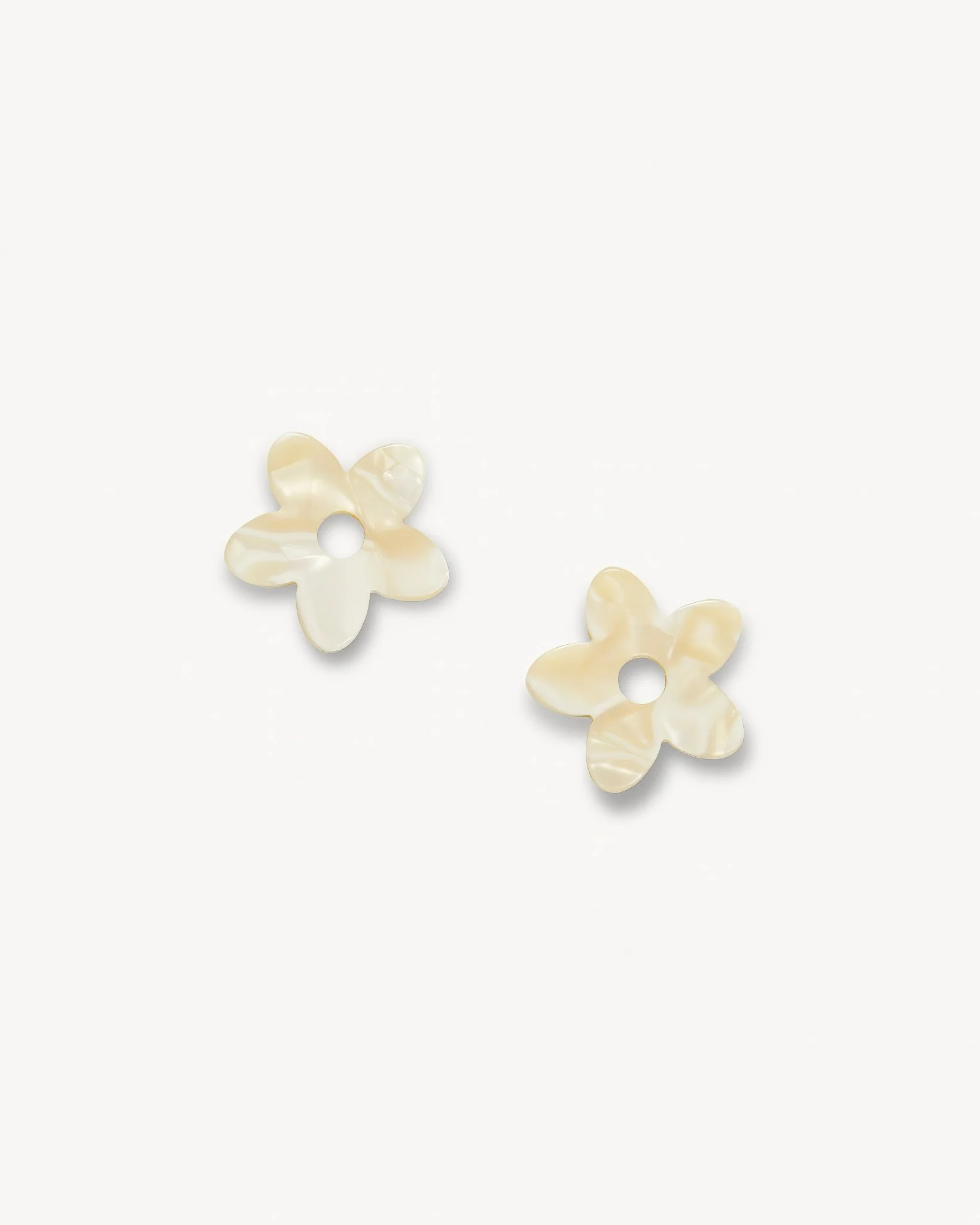 Petite Flower Charms in Ivory | Machete