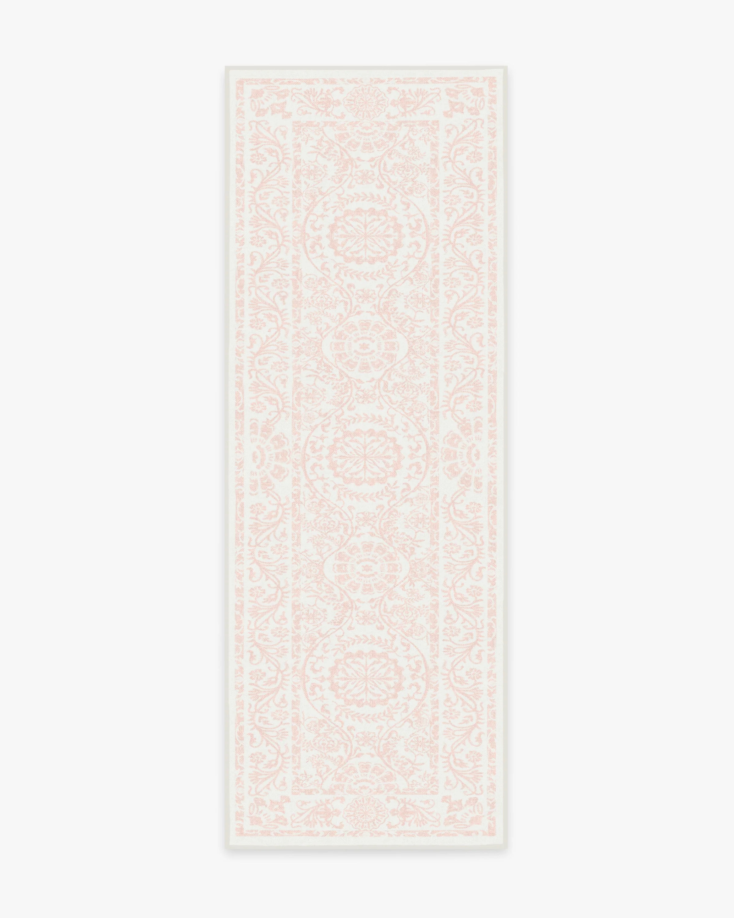 Delphina Powder Pink Tufted Rug | Ruggable