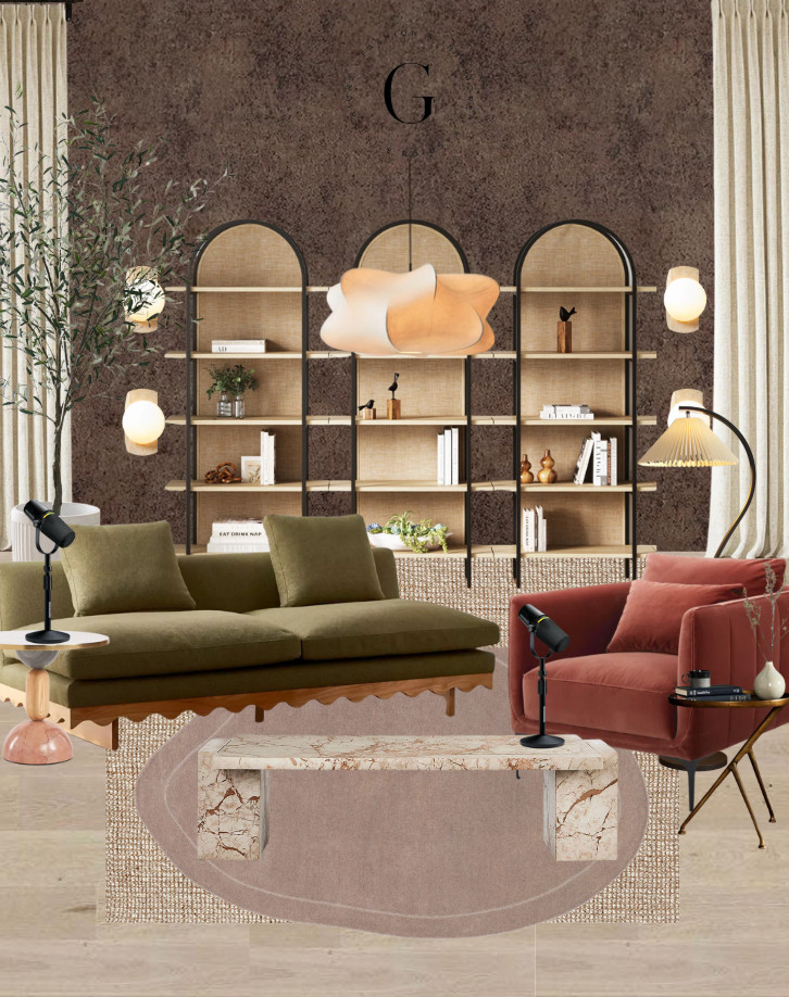 Seating area - podcast set design 

 

#LTKHome