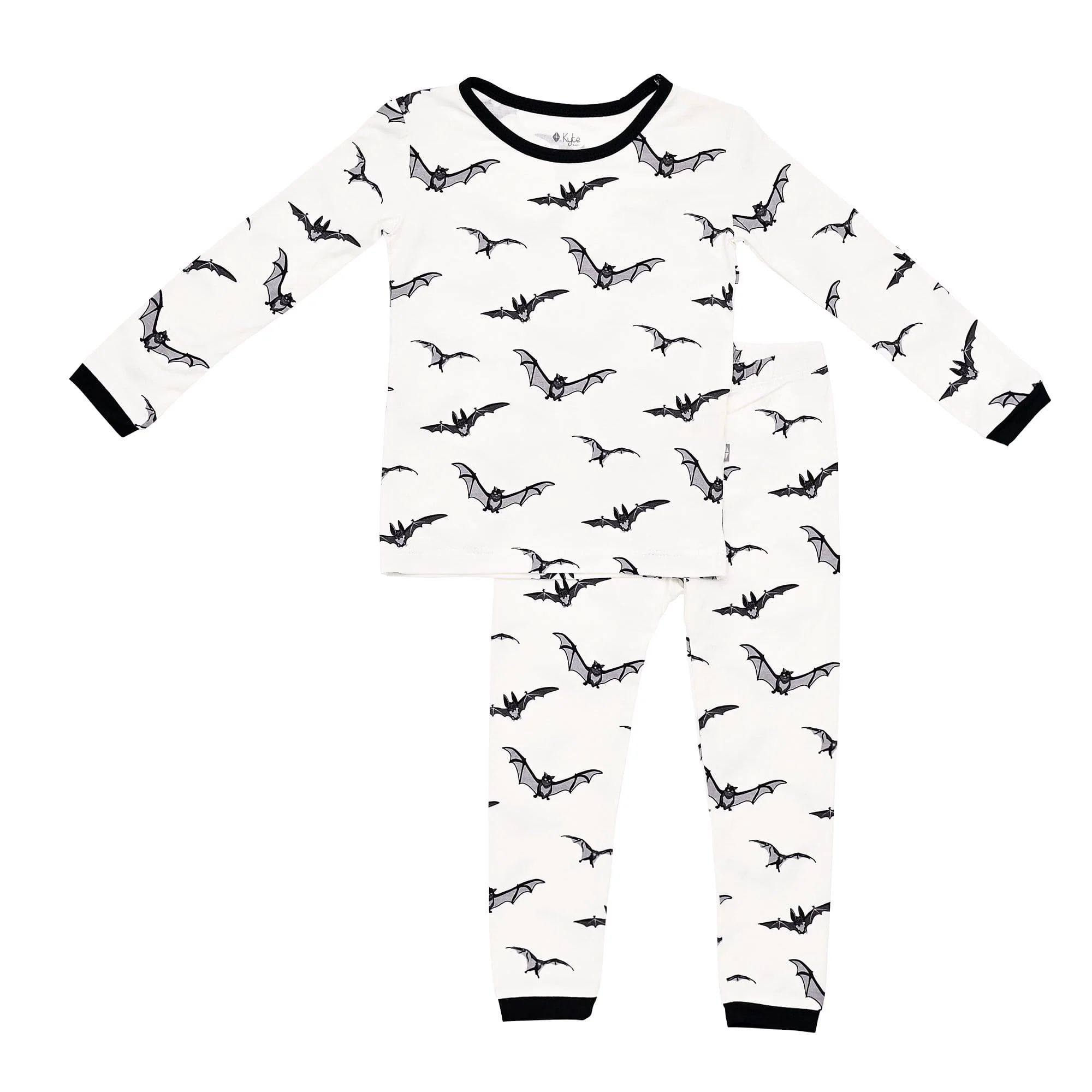 Printed Toddler Pajama Set in Bat | Kyte BABY