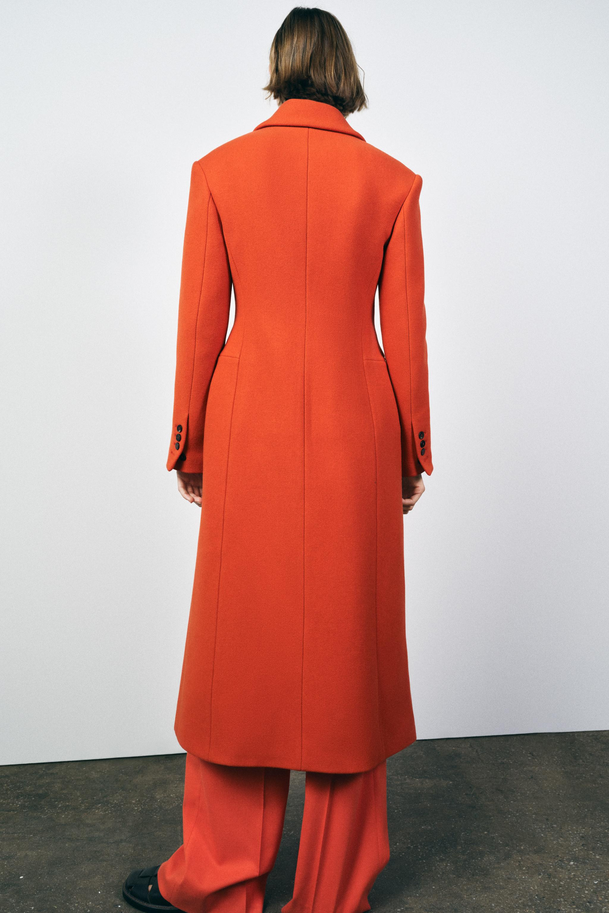 TAILORED WOOL BLEND COAT ZW COLLECTION | Zara UK