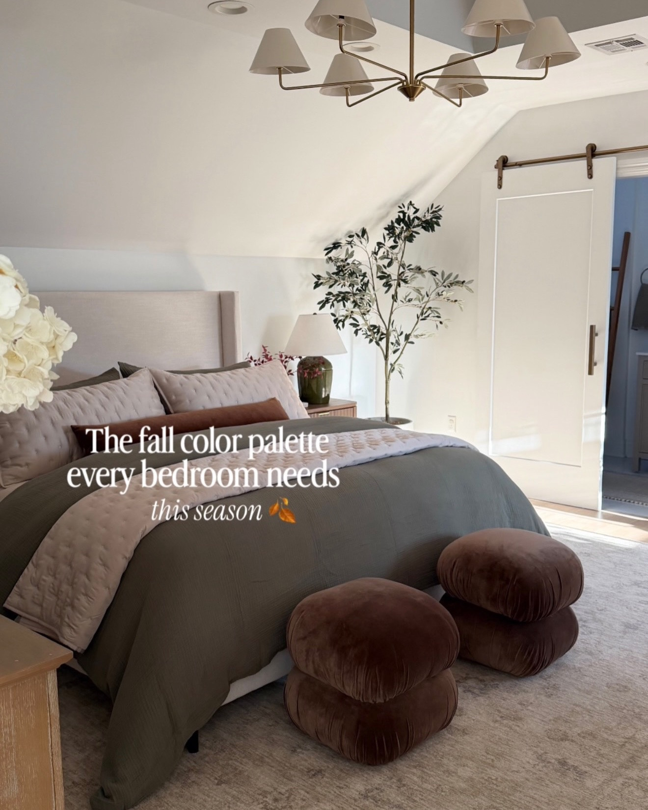 The fall bedroom color trends are officially in… and they’re all about rich, warm tones. 🤎🍂

Deep olive, chocolate brown, creamy neutrals, brown-burgundy + warm wood instantly make a bedroom feel cozier and more elevated. The secret is balancing those deeper colors with soft, layered textures and a warm neutral rug to keep the space feeling light.

#fallcolortrends #fallbedroom #bedroominspiration #bedroomrefresh fallhomedecor

#LTKSaleAlert #LTKHome