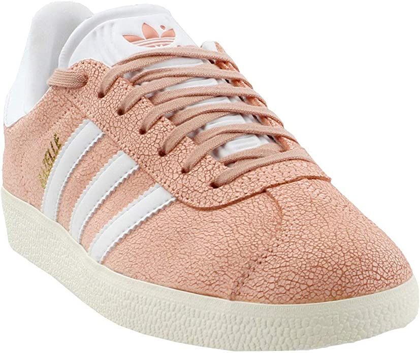adidas Womens Gazelle Casual Sneakers, Orange, 6.5 | Amazon (US)