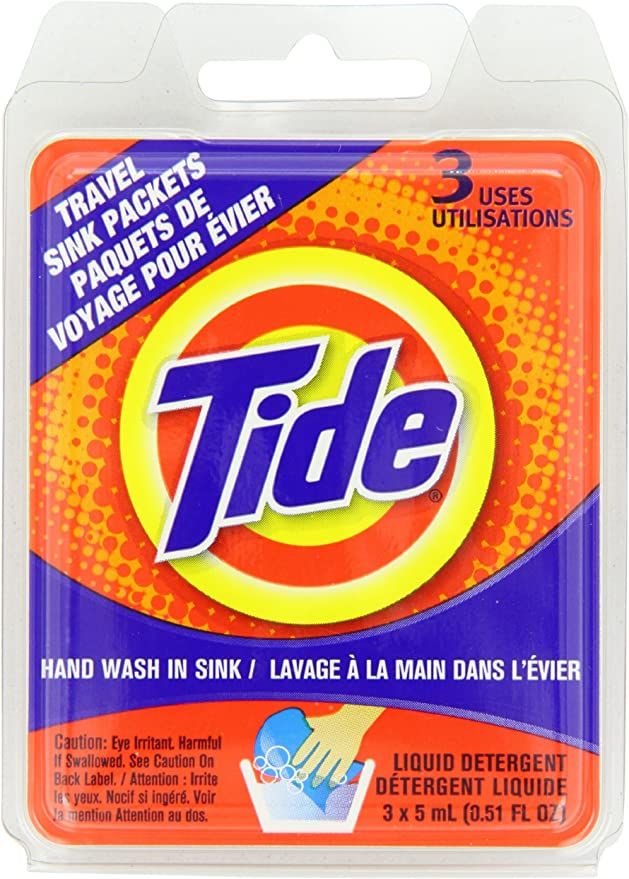 Tide Travel Sink Packets, 3-Count | Amazon (US)