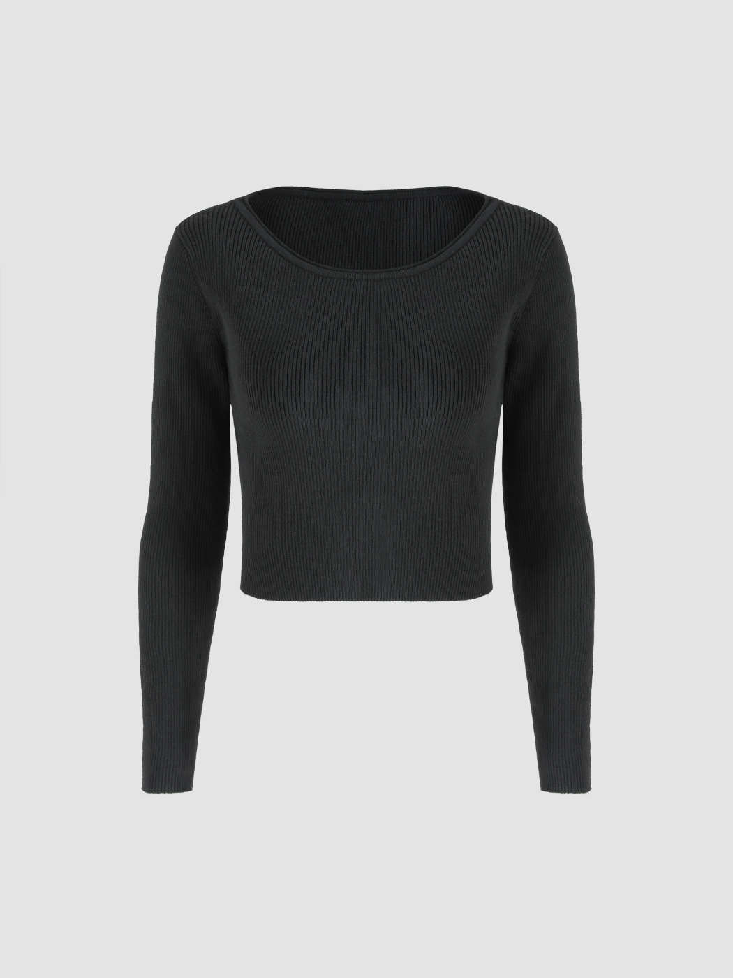 Solid Cut Out Knit Top | Cider