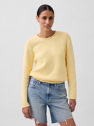 100% Cotton Rollneck Sweater | Gap (CA)