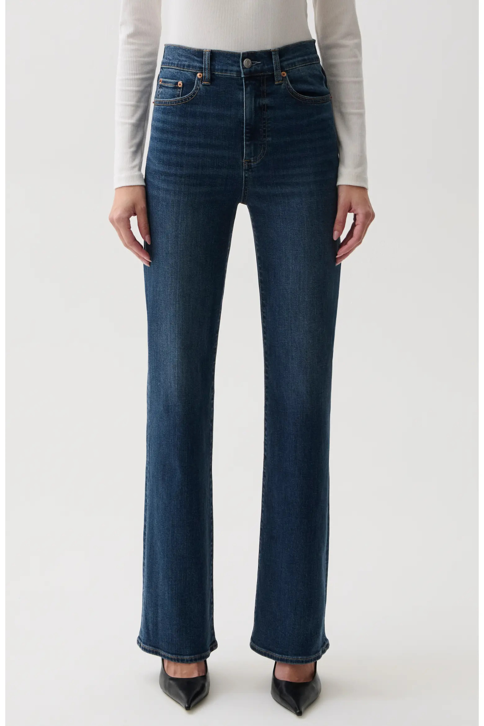 Evie High Waist Slim Bootcut Jeans (Women) | Nordstrom | Nordstrom