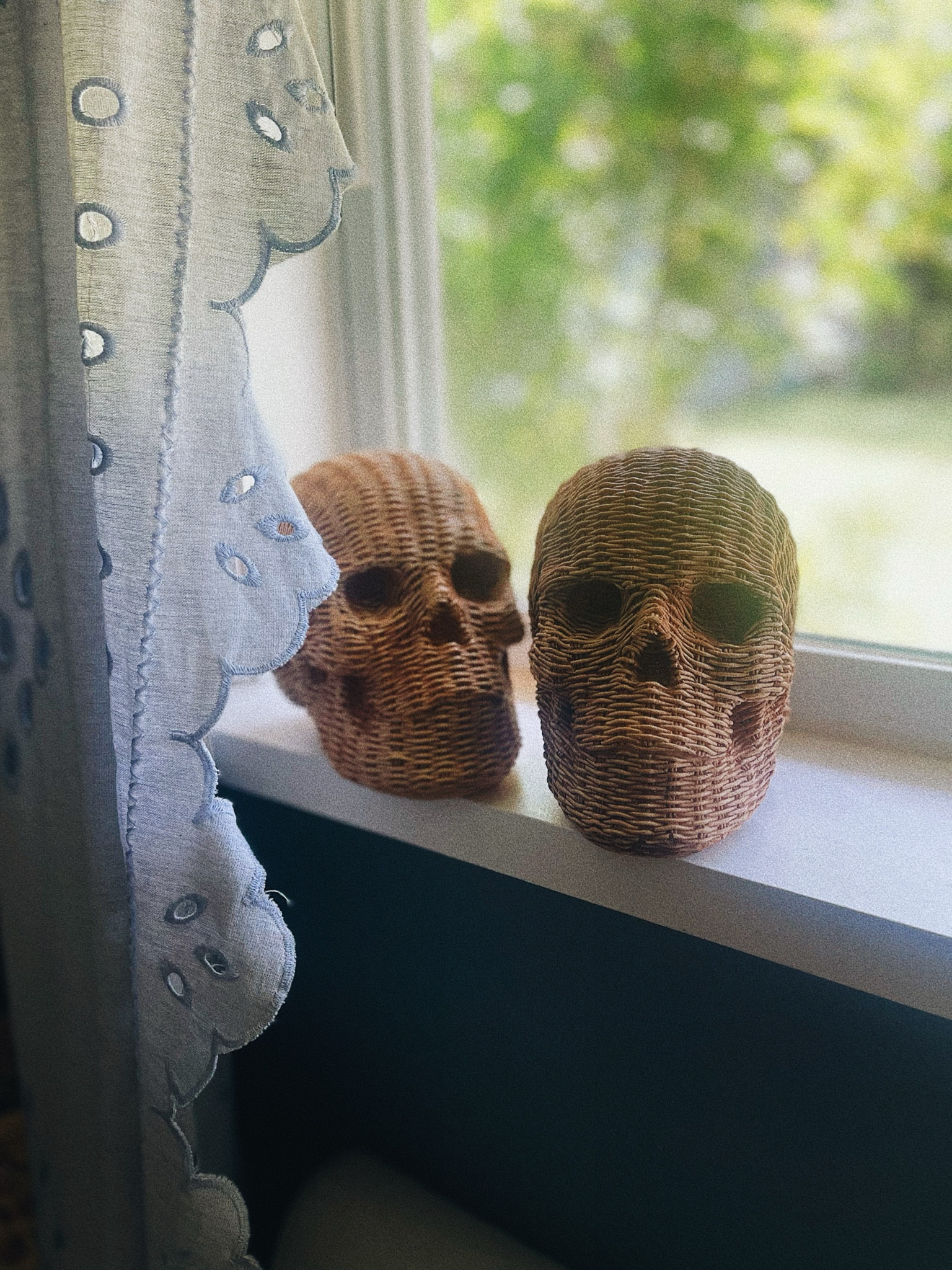 Run! Don’t walk. The cutest rattan skulls for #halloween #fall 

#LTKHome #LTKFindsUnder50 #LTKSeasonal