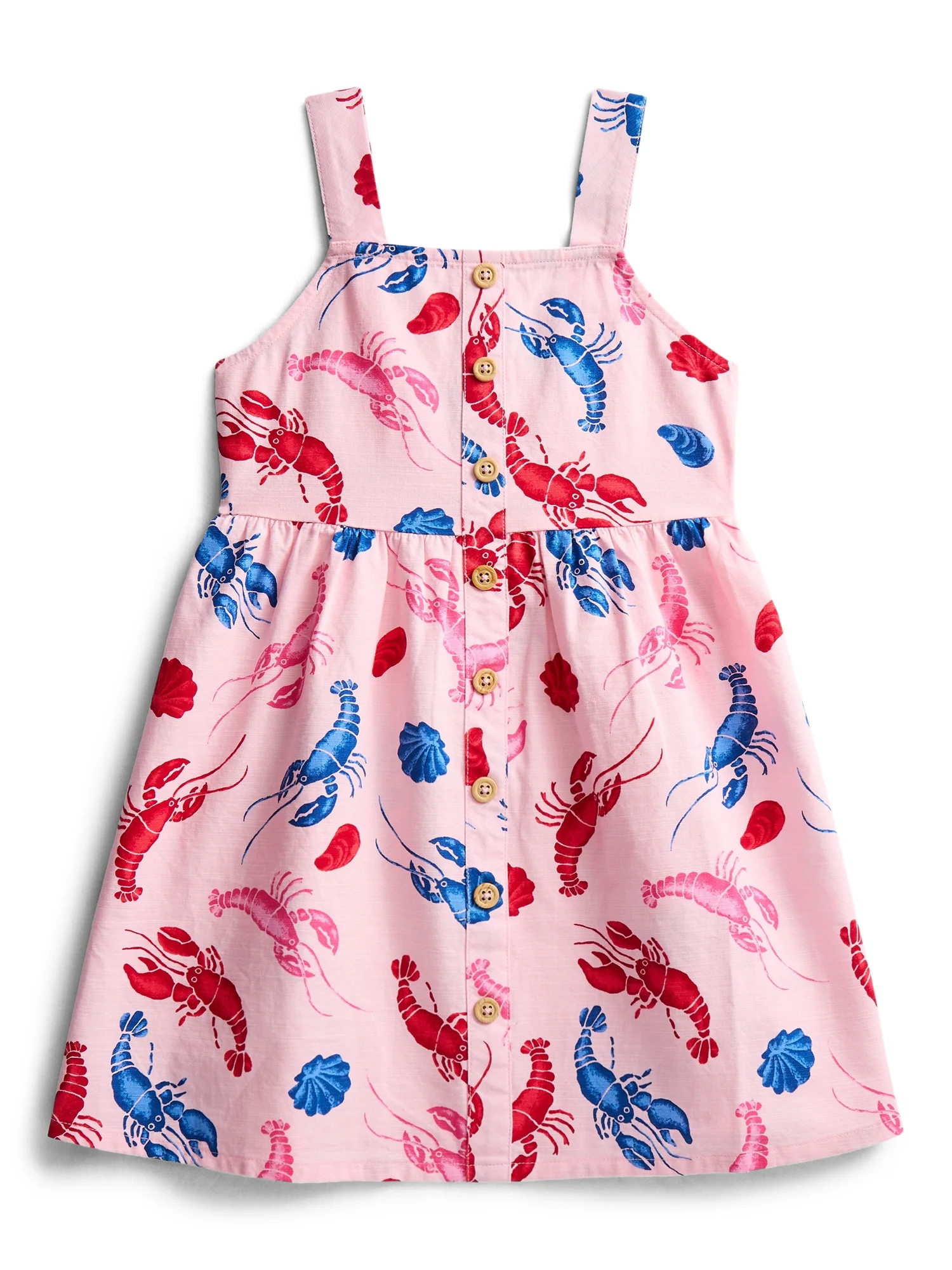 Parker Rose Girls' Sleeveless Print Cotton Dress, Sizes 4-18 | Walmart (US)
