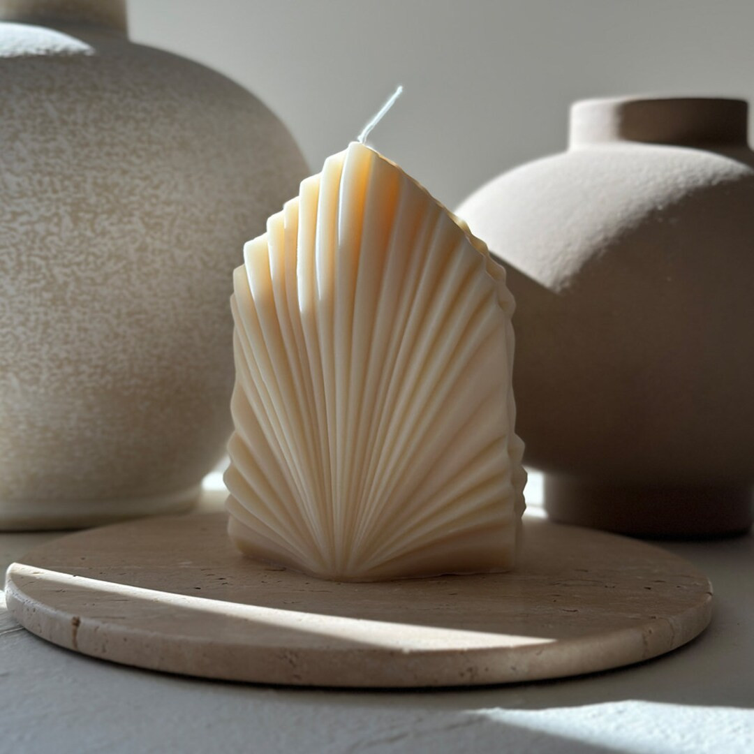 Nihg Sculptural Candle Handcrafted Artisan Wax Candle for - Etsy | Etsy (US)