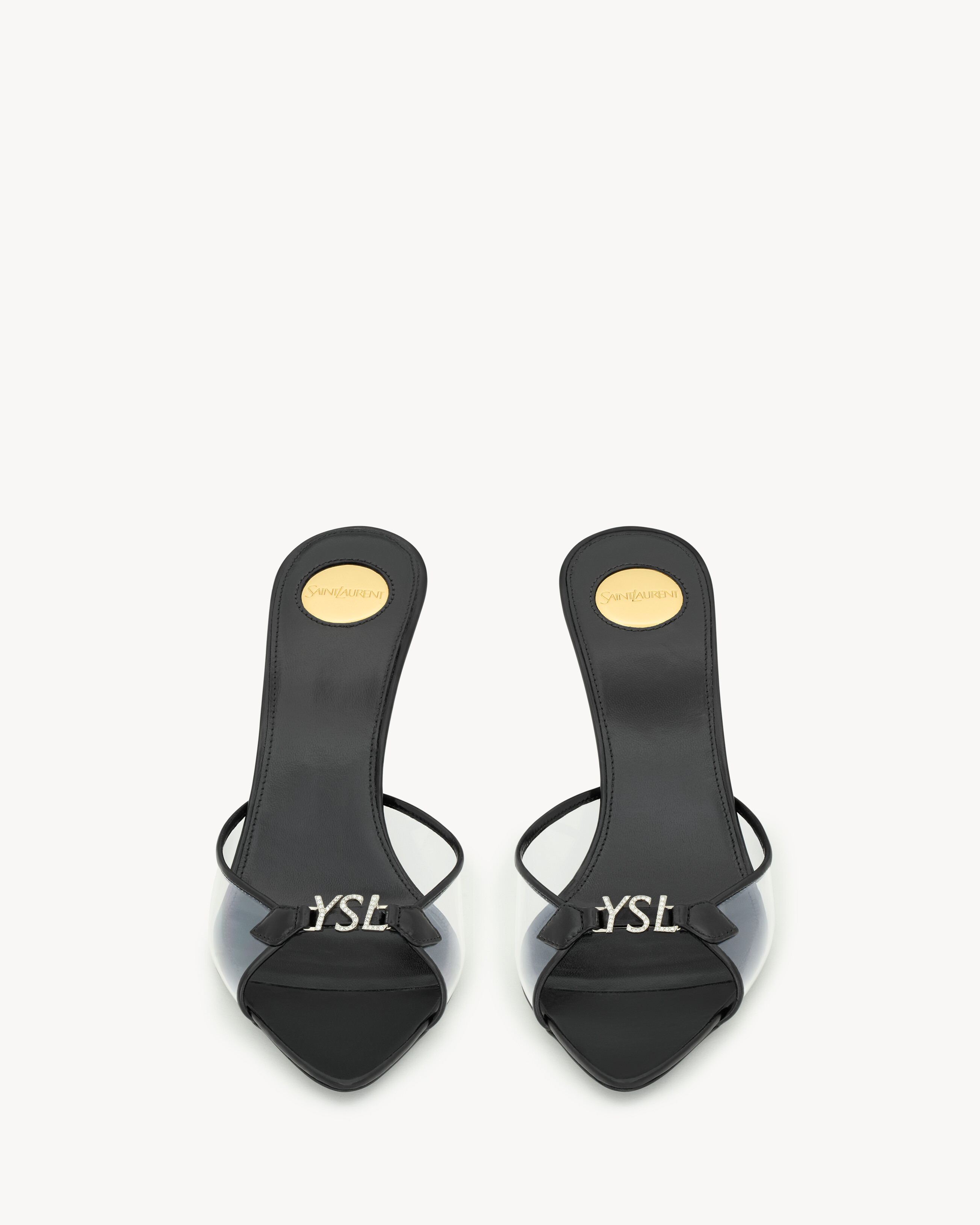 JERRY mules in TPU and rhinestones | Saint Laurent Inc. (Global)