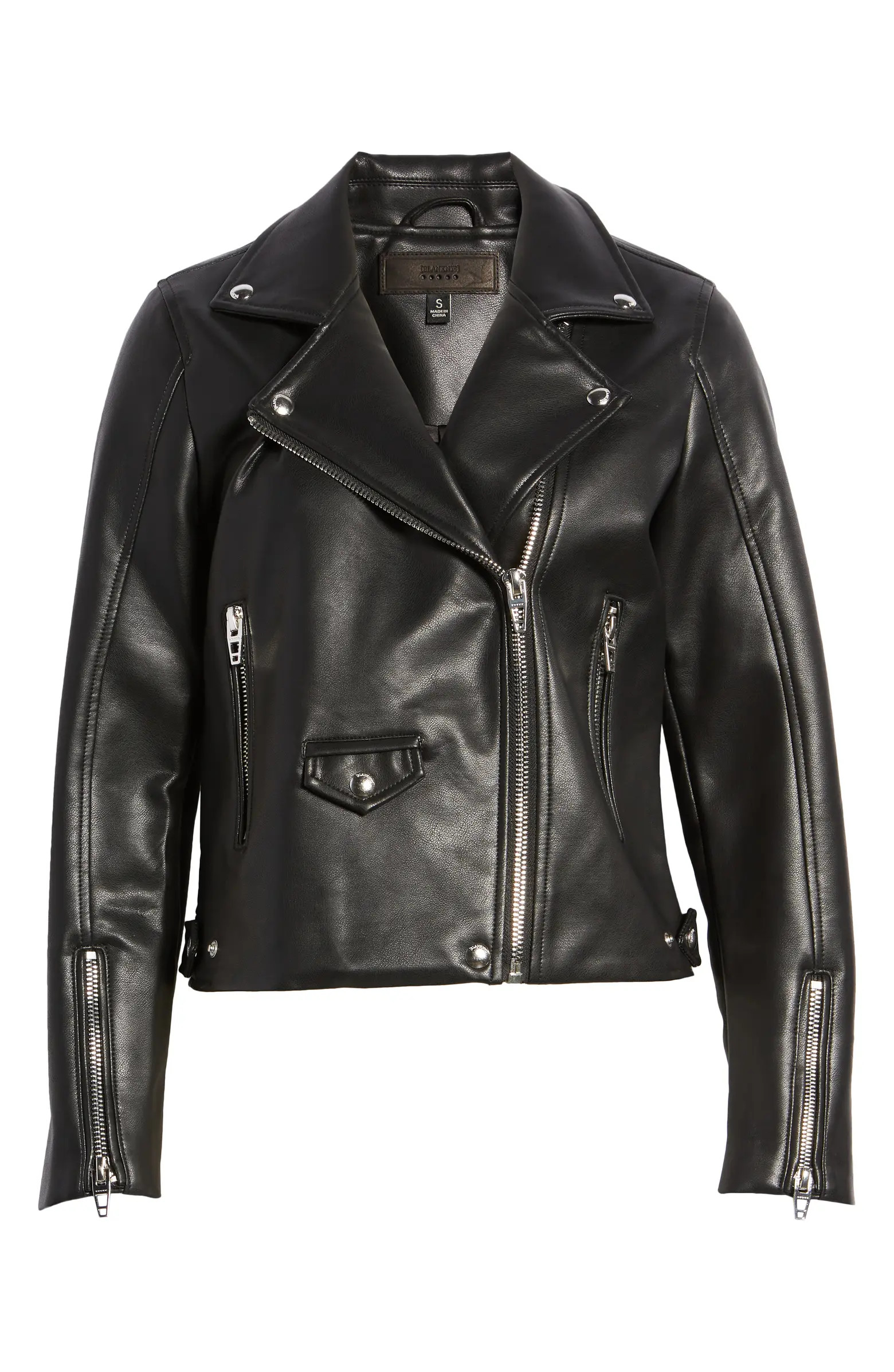 Faux Leather Moto Jacket | Nordstrom