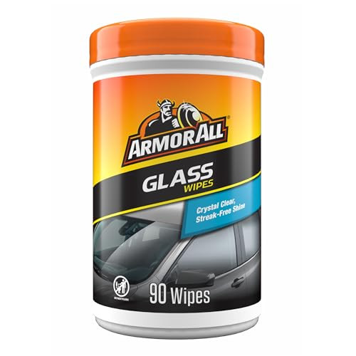 Armor All Car Glass Wipes by Armor All, Auto Glass Cleaner for Film and Grime, 90 Count | Amazon (US)