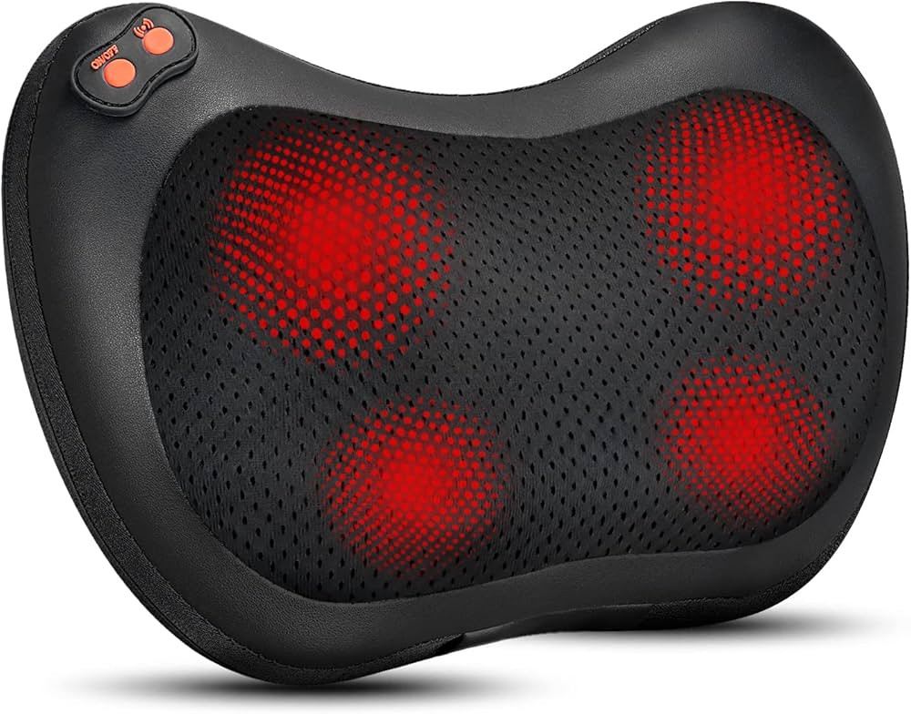 Back Massager, Shiatsu Neck Massager with Heat, Electric Back Massager for Shoulder, Back, Leg, D... | Amazon (US)