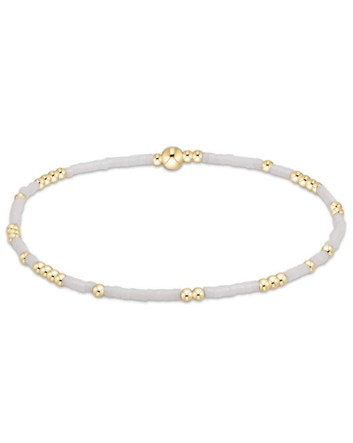 Hope Unwritten Bracelet White by Enewton | ish Boutique