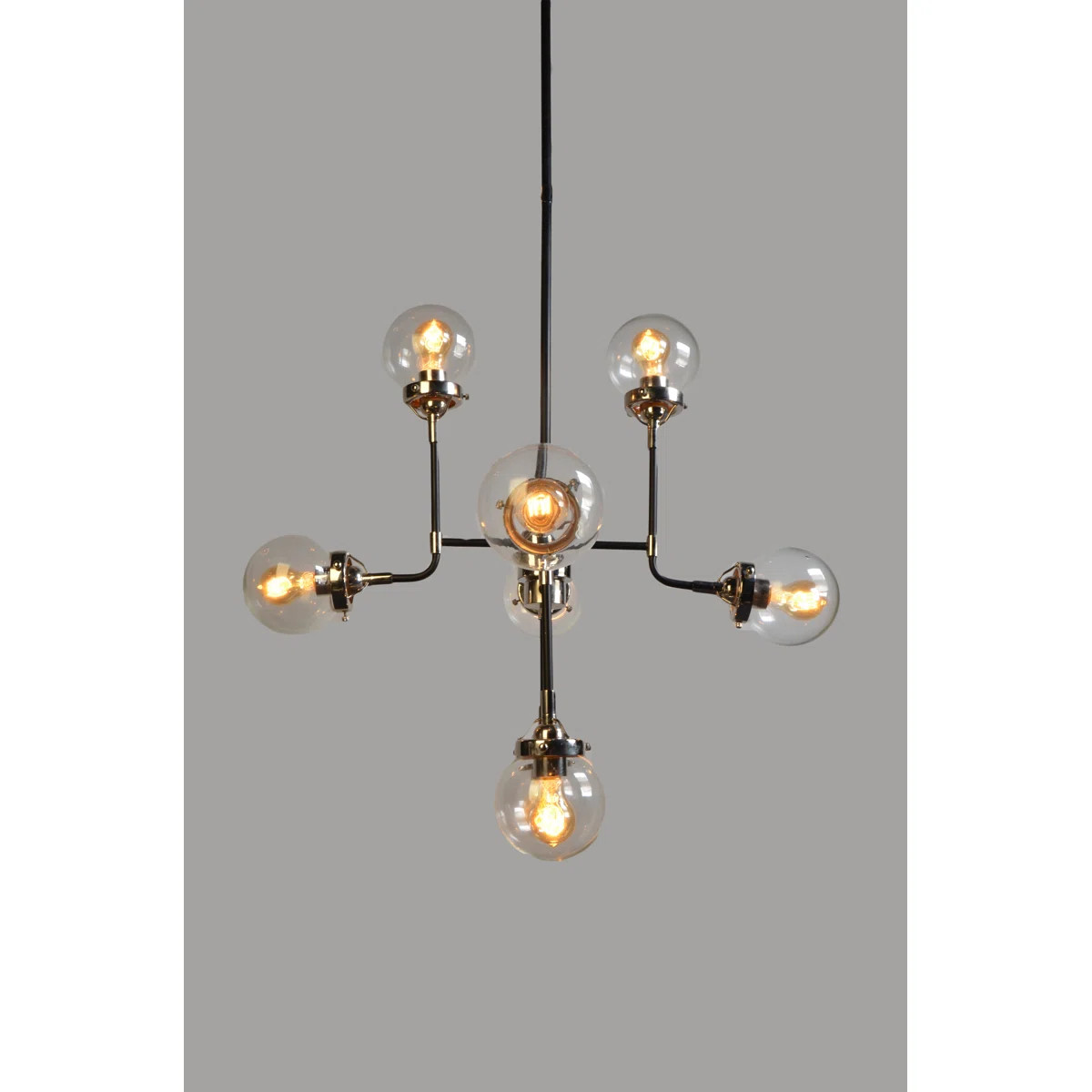 Barbeau 8 - Light Dimmable Sputnik Modern Linear Chandelier | Wayfair North America