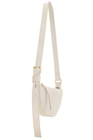 ALLSAINTS Half Moon Crossbody in White from Revolve.com | Revolve Clothing (Global)