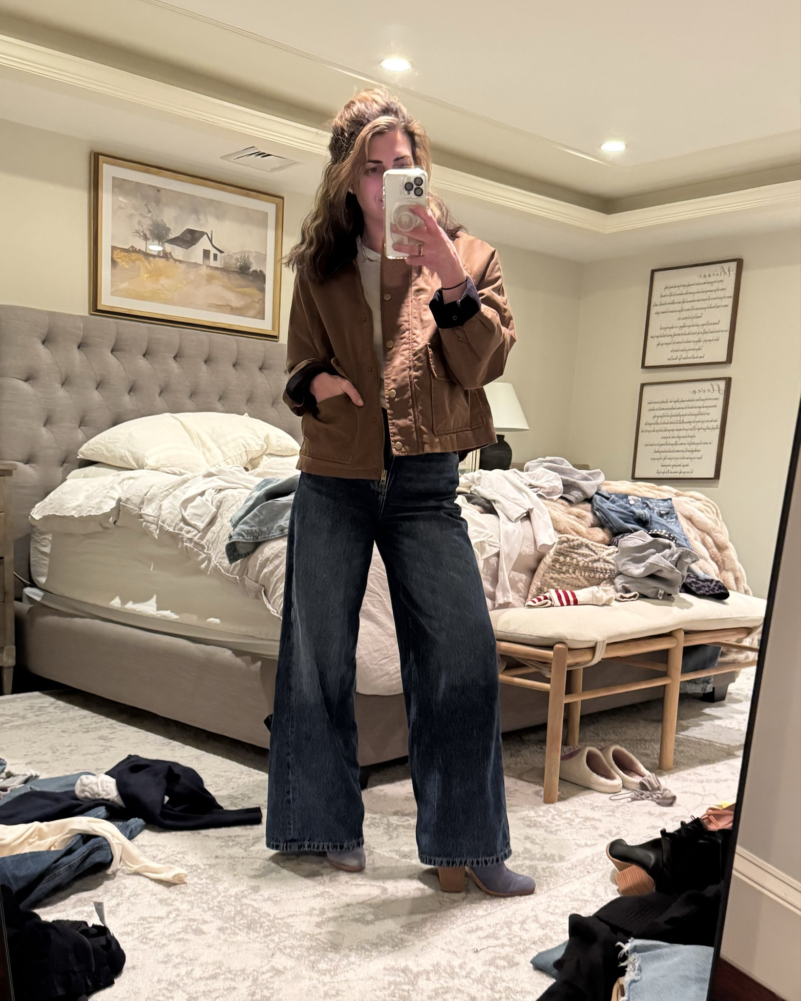 Winter x Zara coquette 90s flats flared denim cropped jackets pointy toed boots layers 

#LTKStyleTip #LTKFindsUnder100 #LTKSeasonal