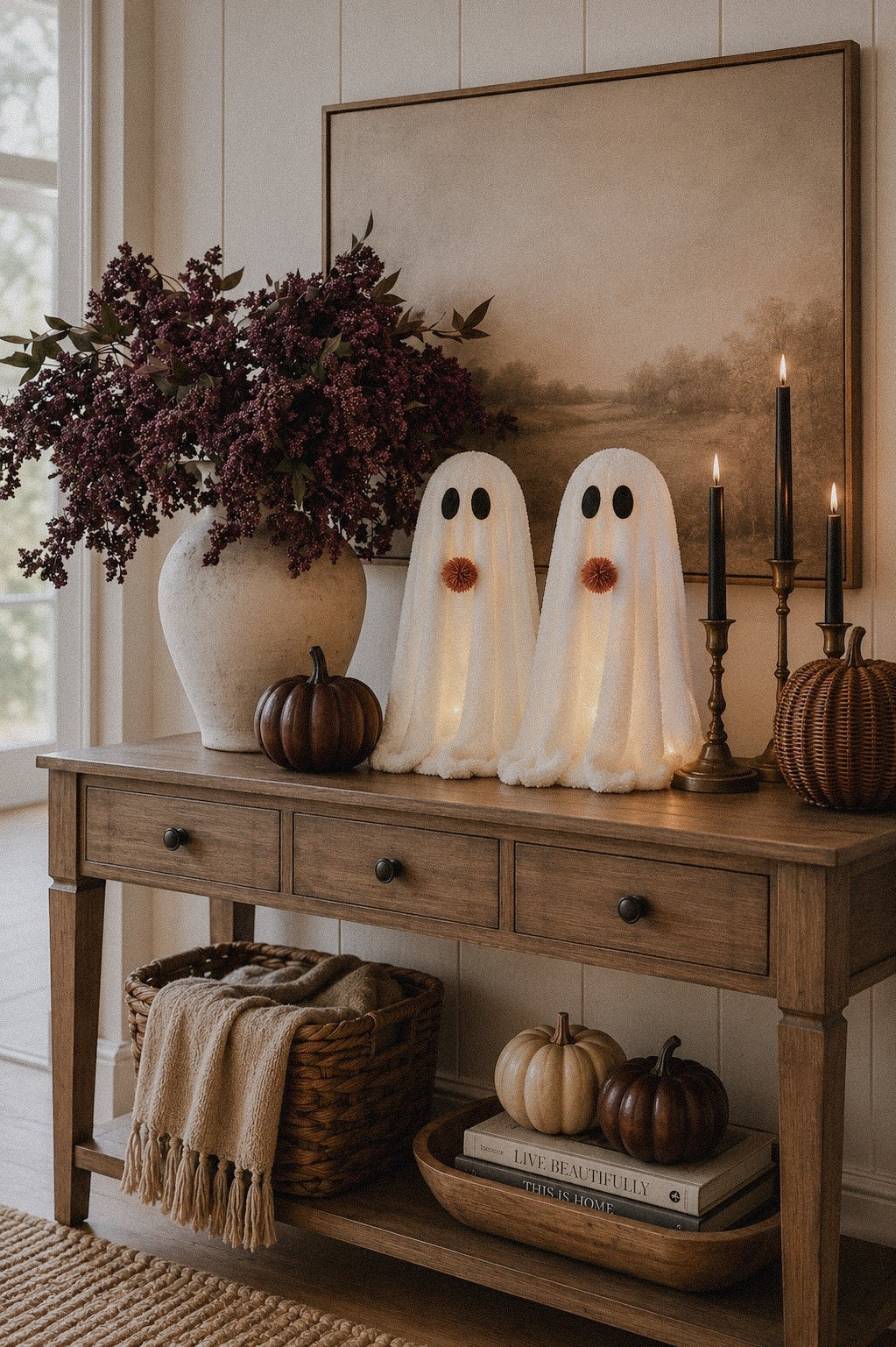 These Amazon finds made the cutest little fall + Halloween moment 👻🤎 I love mixing the fun ghost decor with warm woods, moody fall stems + cozy neutral pieces to keep it feeling elevated. Linking everything to recreate the look! 🍂

#AmazonFinds #AmazonHome #FallDecor #HalloweenDecor #ModernOrganicHome

#LTKSaleAlert #LTKSeasonal #LTKHome