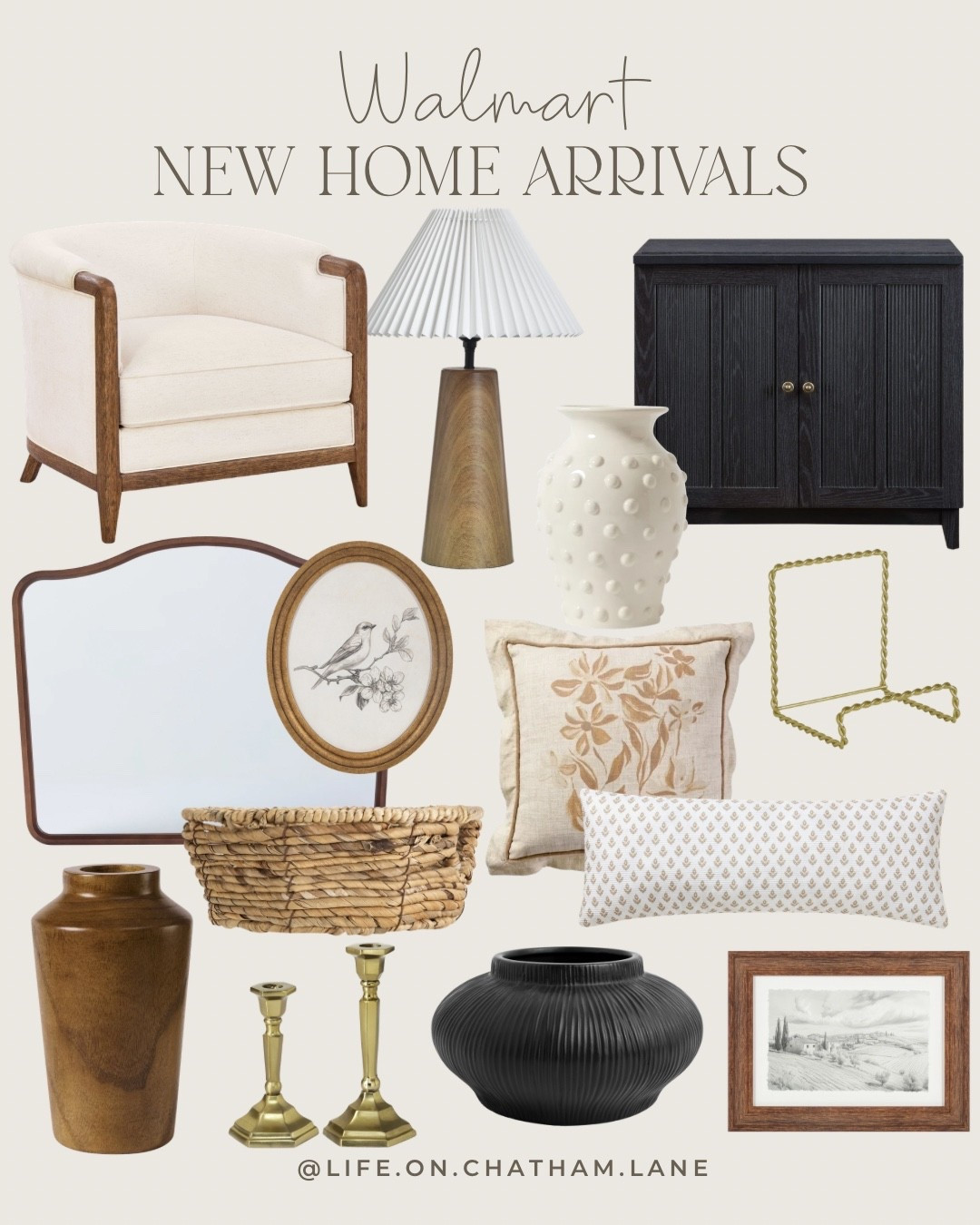 New home decor items at Walmart! 

My Texas House, wall art, lamp, throw pillows, vase, accent chair

#LTKHome